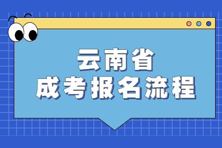 云南省成考報名流程
