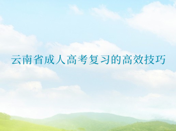 云南省成人高考復(fù)習(xí)